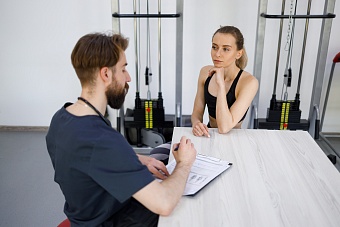 ВПТ. 2. Беседа. 2.1. Опрос о состоянии здоровья, возможных противопоказаниях, образе жизни. 